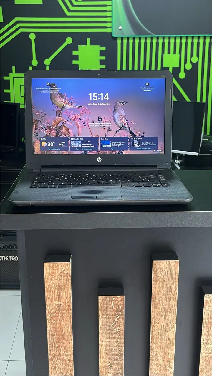 Notebook HP core i3-500 14 polegadas 8gb ram 240gb