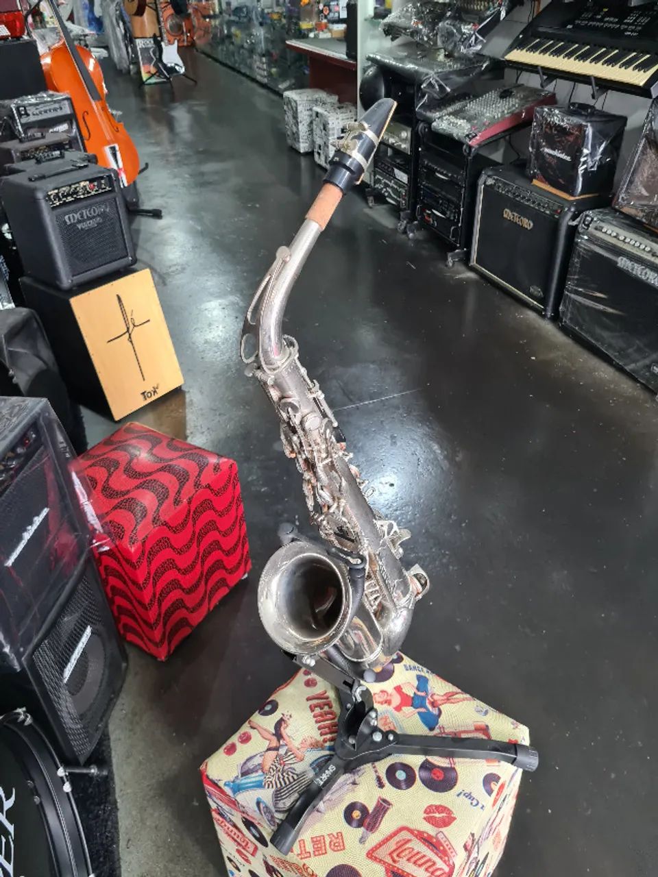 Saxofone Alto Weril Master 1993