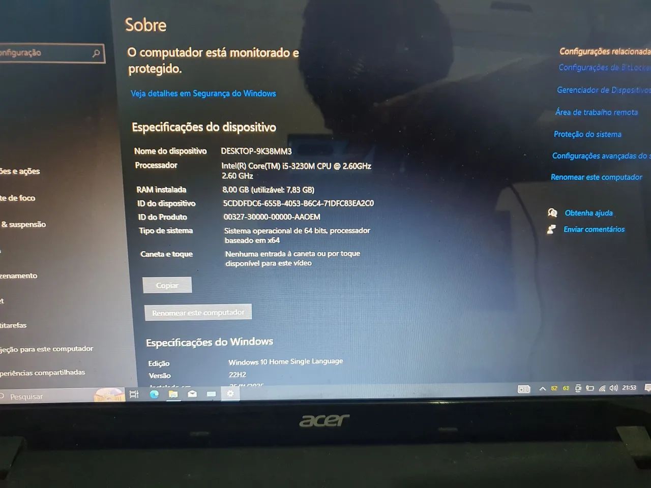 Notebook Acer - Foto 4