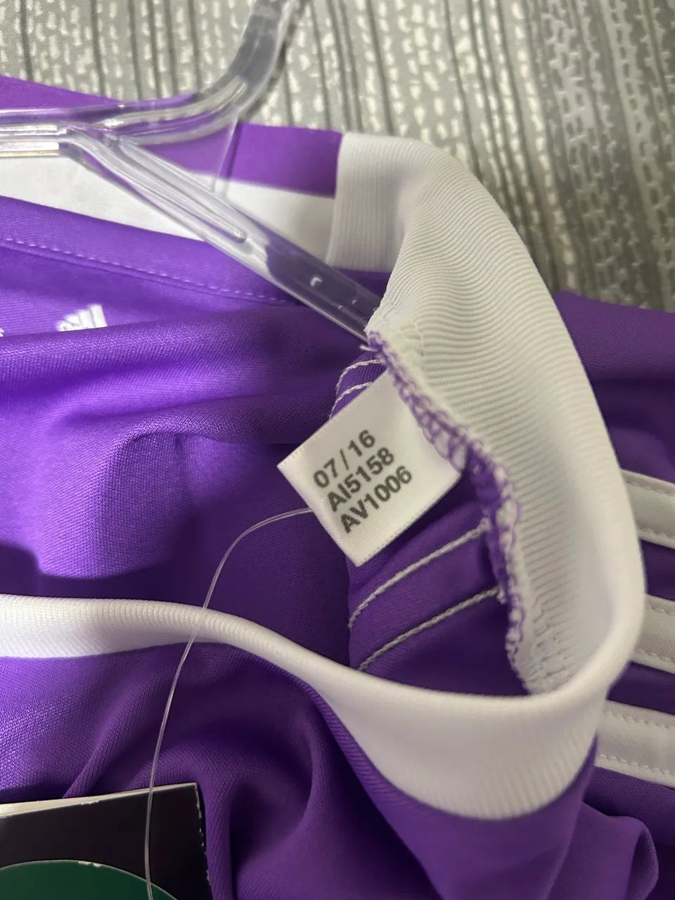 Camisa real Madrid 2016/2017 roxa ronaldo 7 - Foto 3