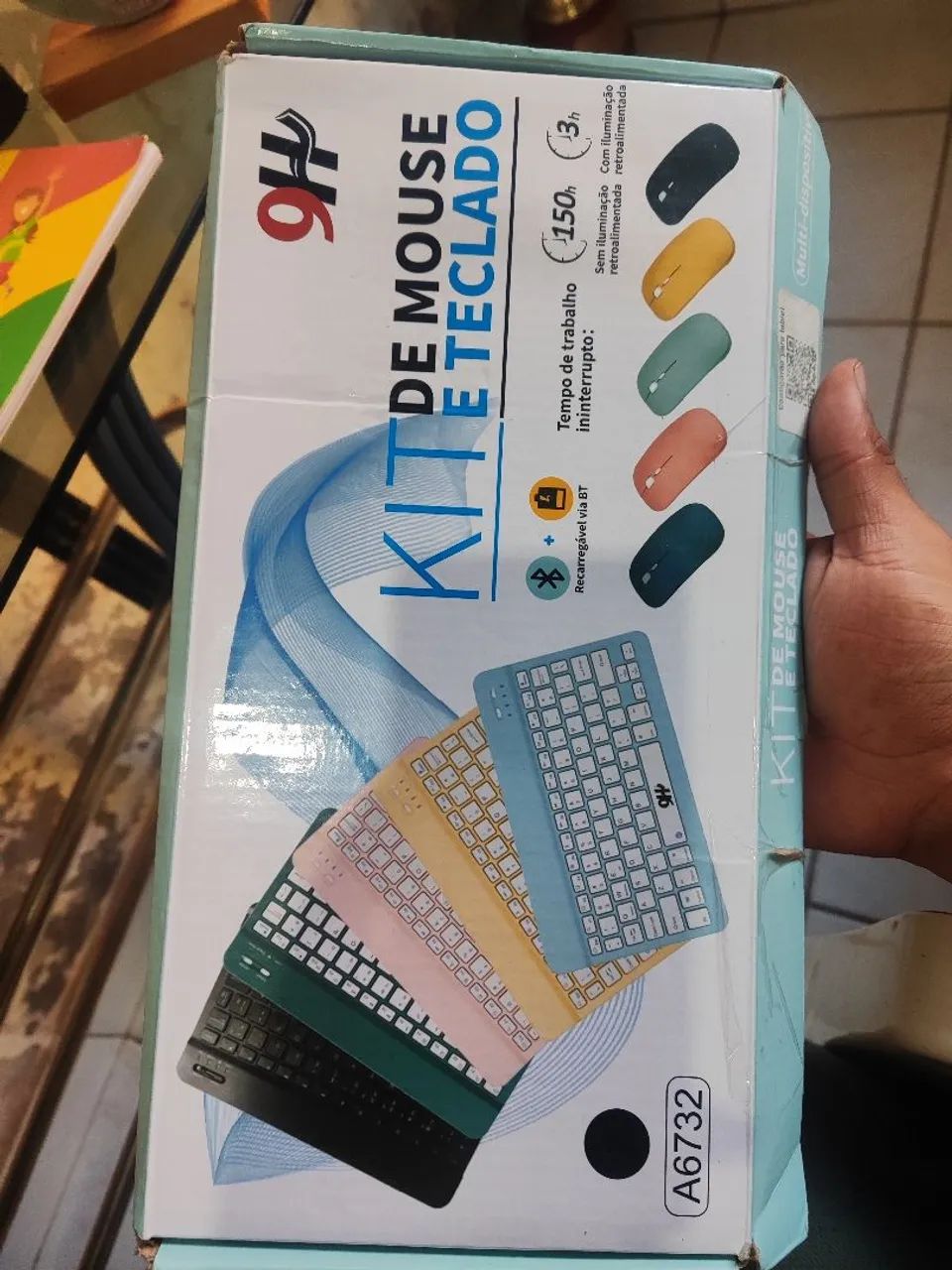 Vendo Redmi PAD SE 256GB/8GB RAM + kit teclado e mouse  sem fio, zerados! - Foto 4