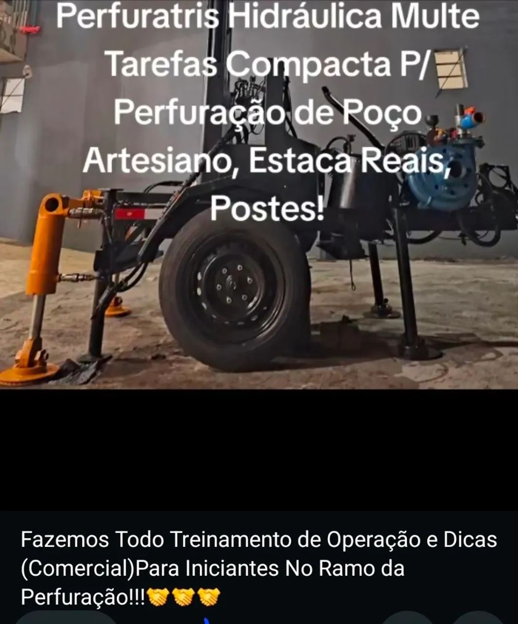 Oportunidade Perfuratris Máq. Fazer Dinheiro  Multe função Poço Artesiano - Foto 3