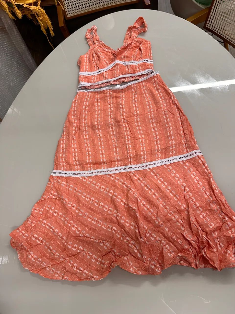 Conjuntos crepe de seda M/G  - Foto 2