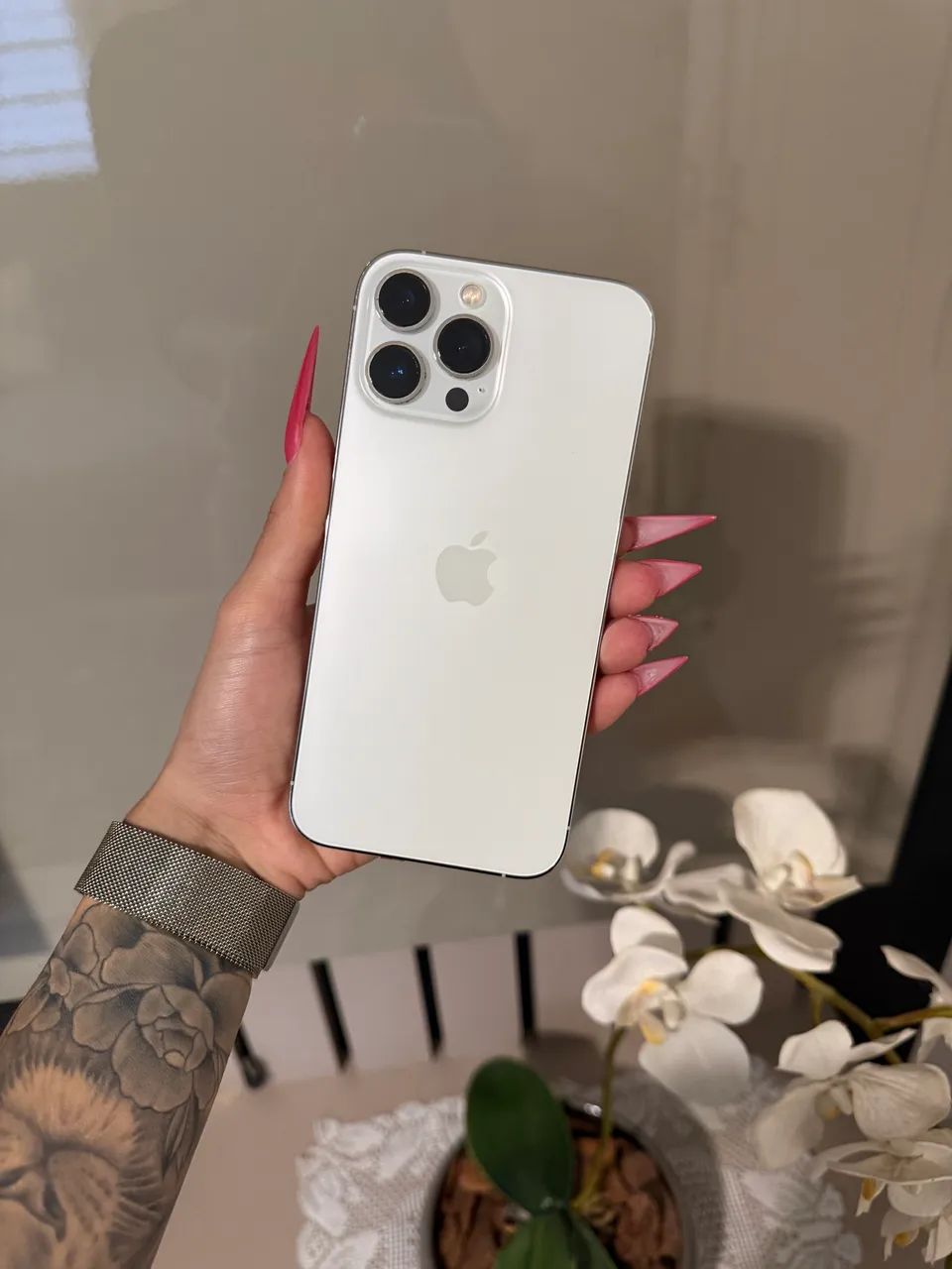 iPhone 14 Pro Max Prateado IMPECÁVEL - Celulares e Smartphones