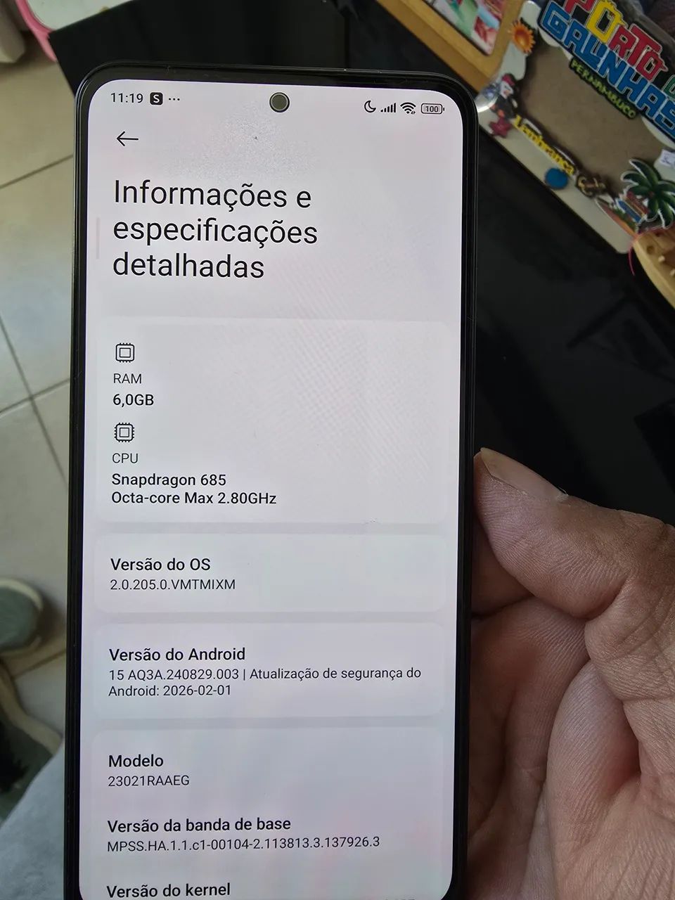 Vendo xiaomi redmi note 12 impecável 