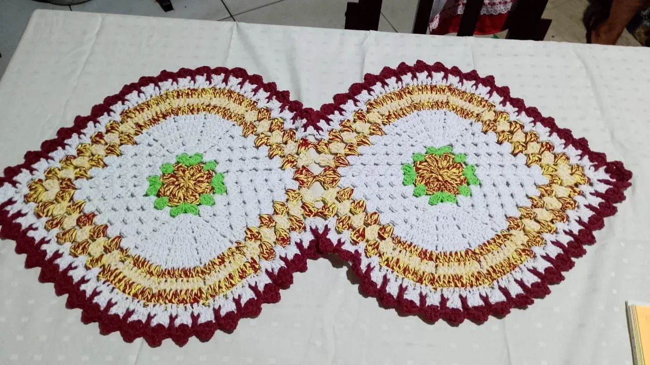 Peças de crochê Variadas 