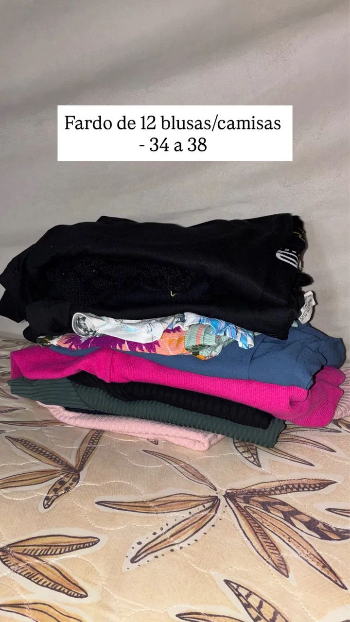 Fardos de roupas usadas