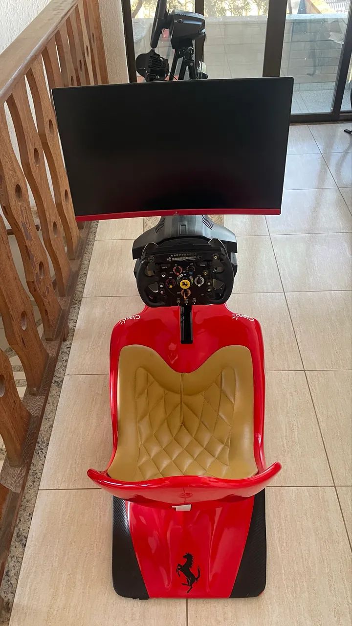 Cockpit Adhemar Cabral + Thrustmaster T500RS  - Foto 4