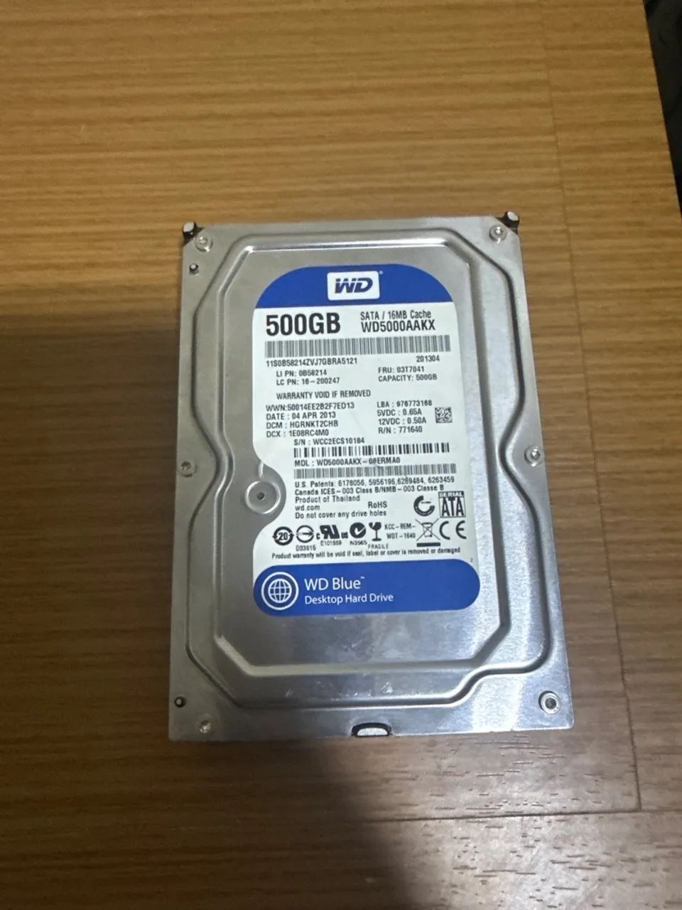 Hd de pc 500gb 