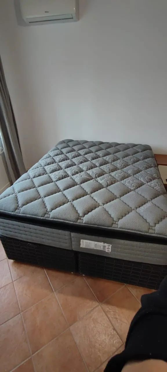 CAMA QUEEN - BAÚ - Modelo Creative - 1.58x1.98