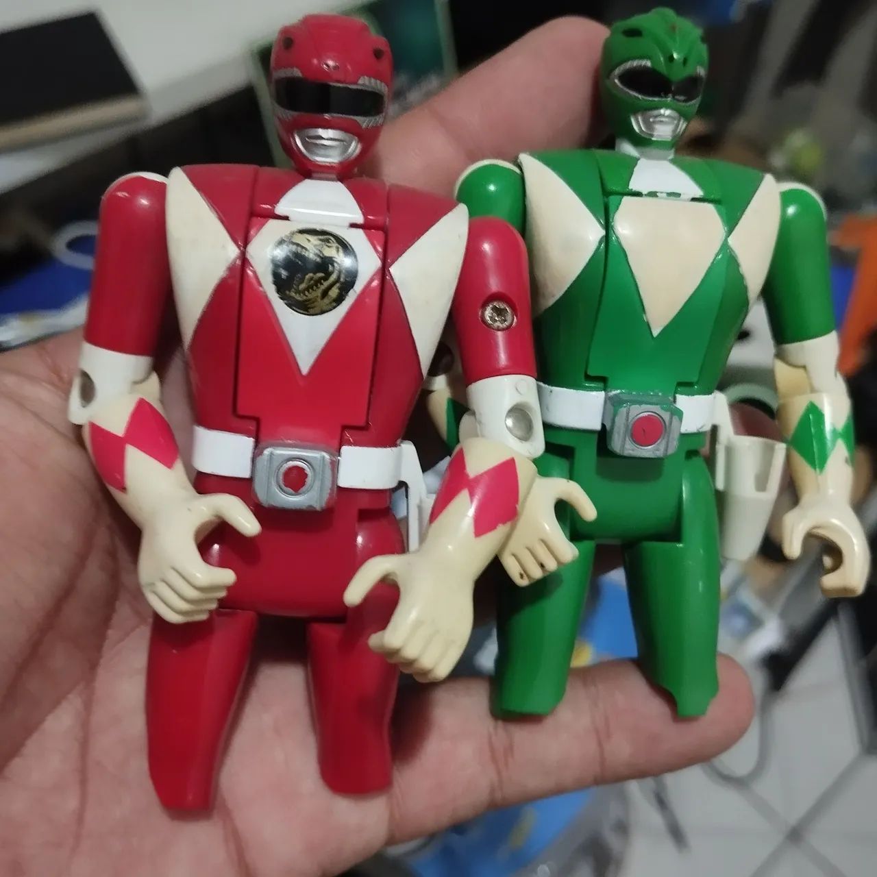 2 Bonecos originais Power Rangers 