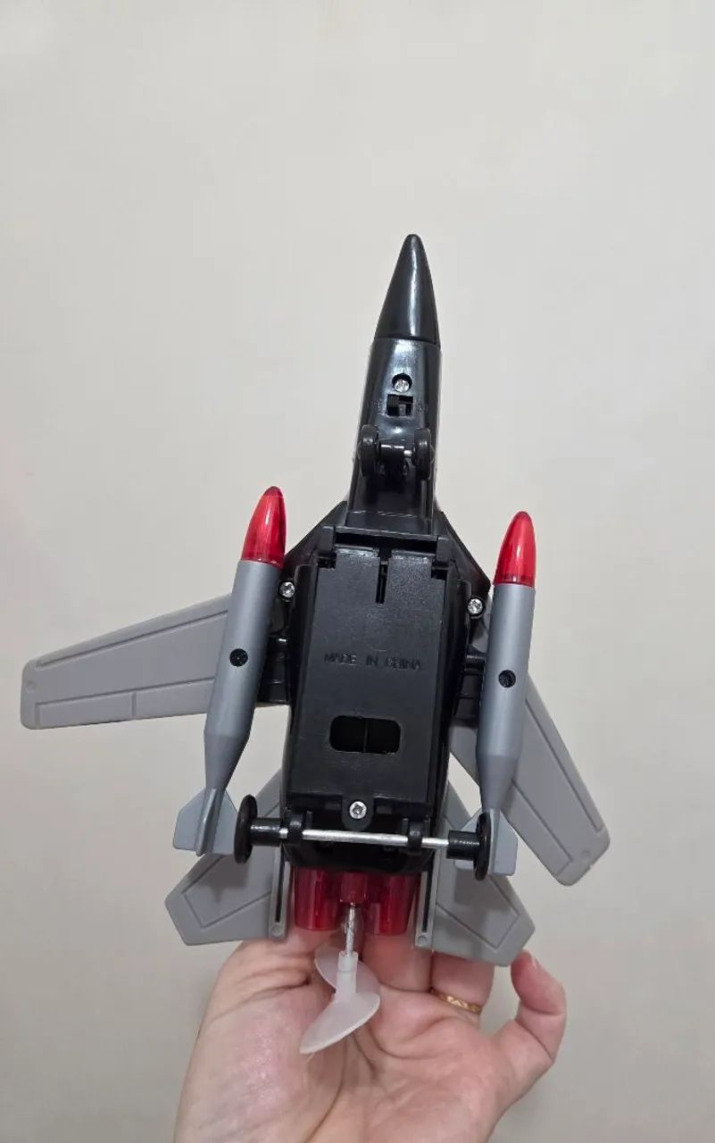 Avião de caça usaf antigo brinquedo. - Foto 4