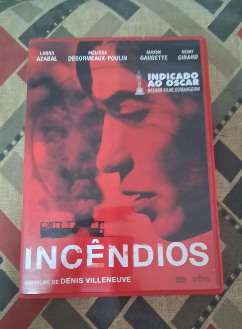 Dvd incêndios original - denis villeneuve 