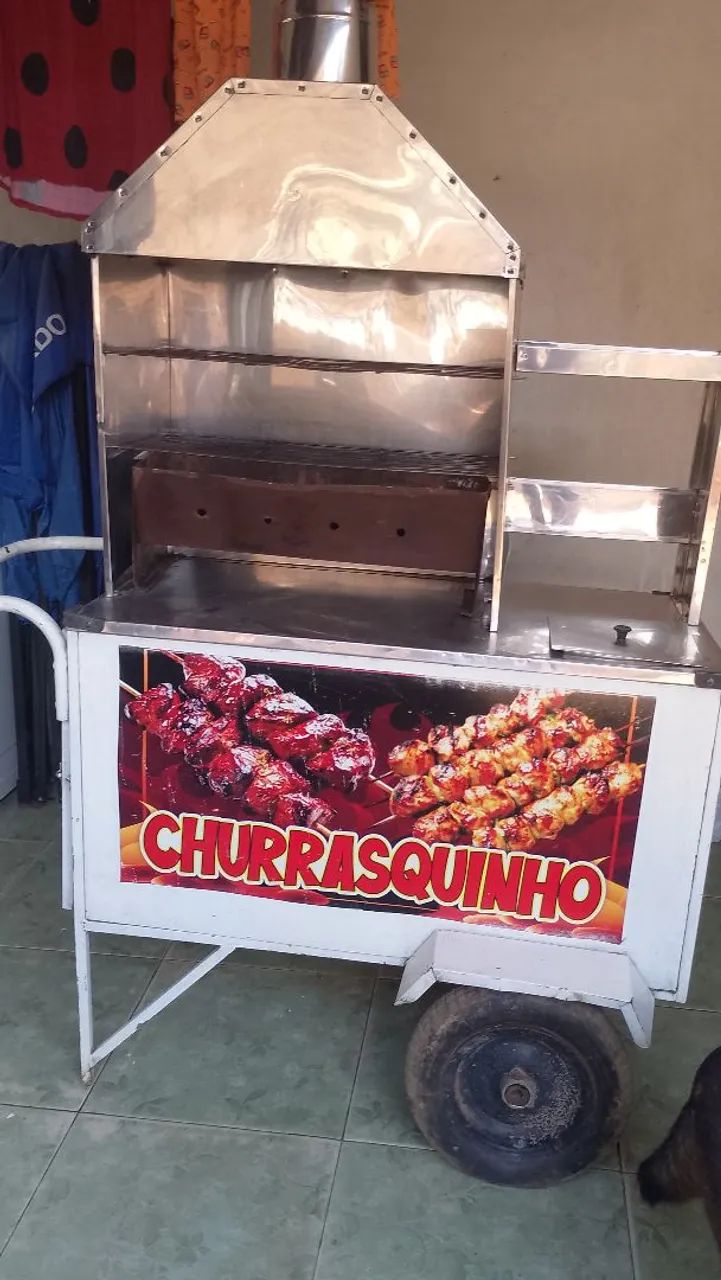carrinho  de  churrasquinho - Foto 2