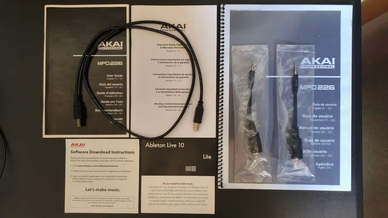 Controlador Midi Akai MPD 226 - Equipamentos e Acessórios de Som