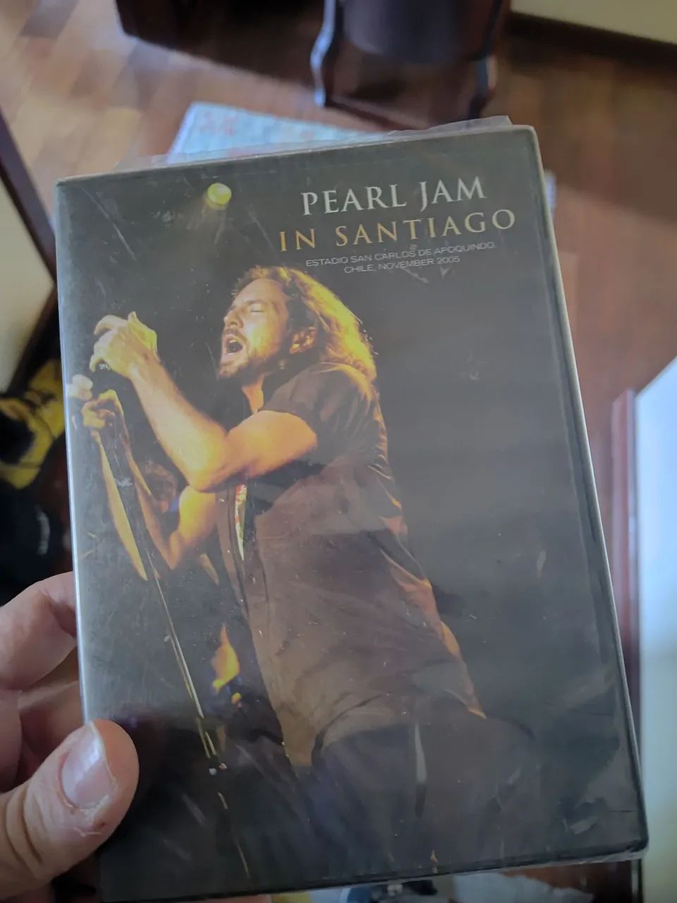 Dvd pearl jam - live in Santiago (lacrado)