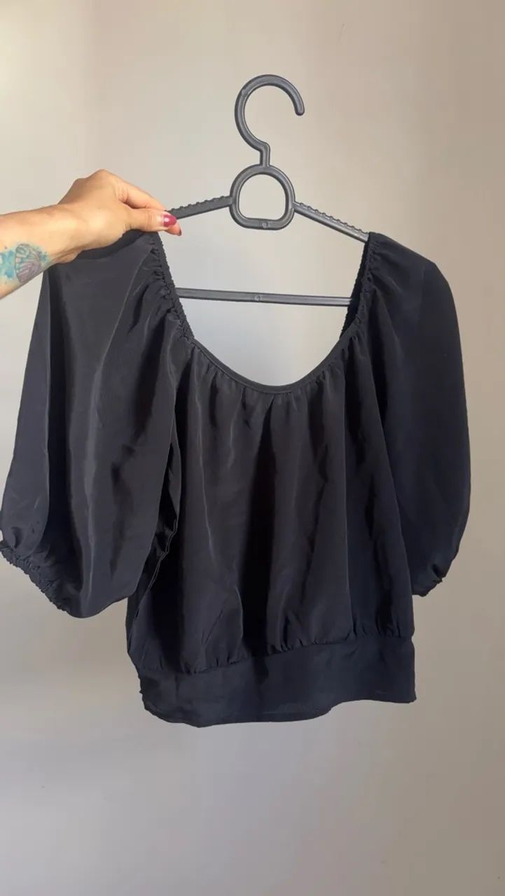 Blusa preta