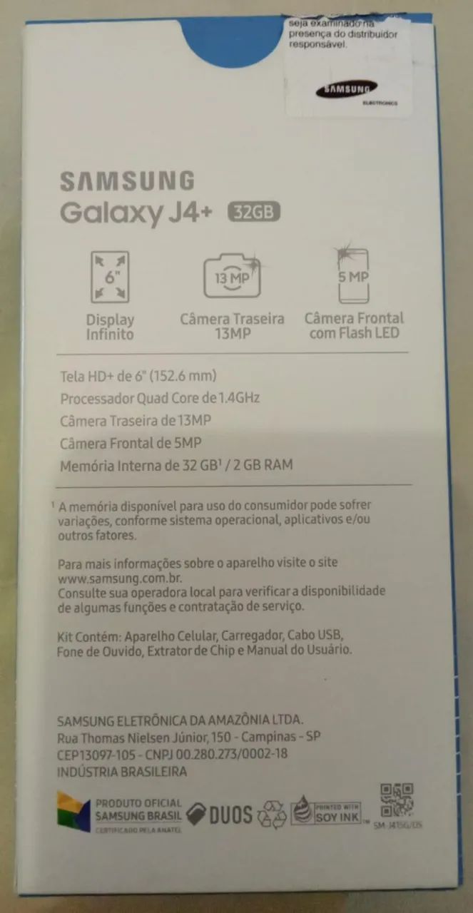 Celular Samsung Galaxy J4+ - Foto 4