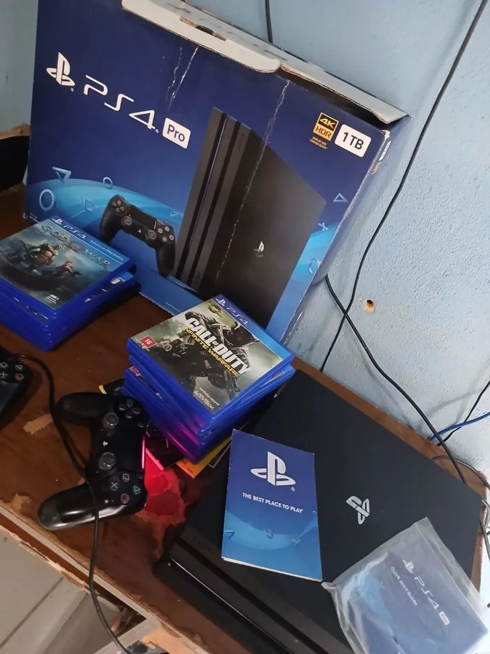 Ps4 pro com ou sem jogos com (3000) sem (1800) - Foto 3