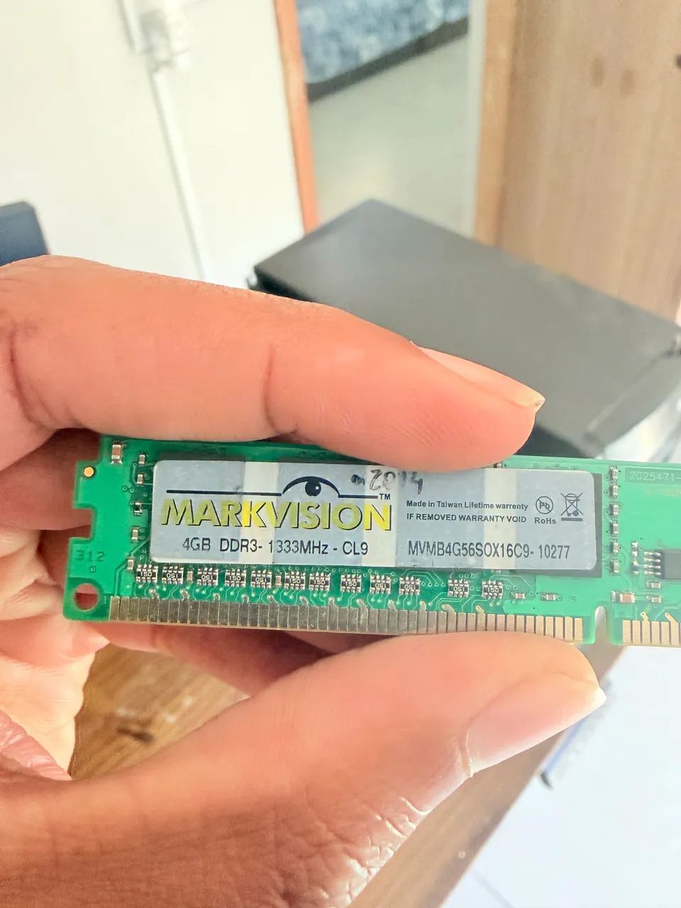 Memória ram Ddr3 1x4gb 