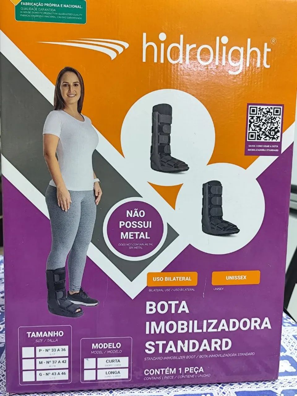Bota imobilizadora bilateral  - Foto 3
