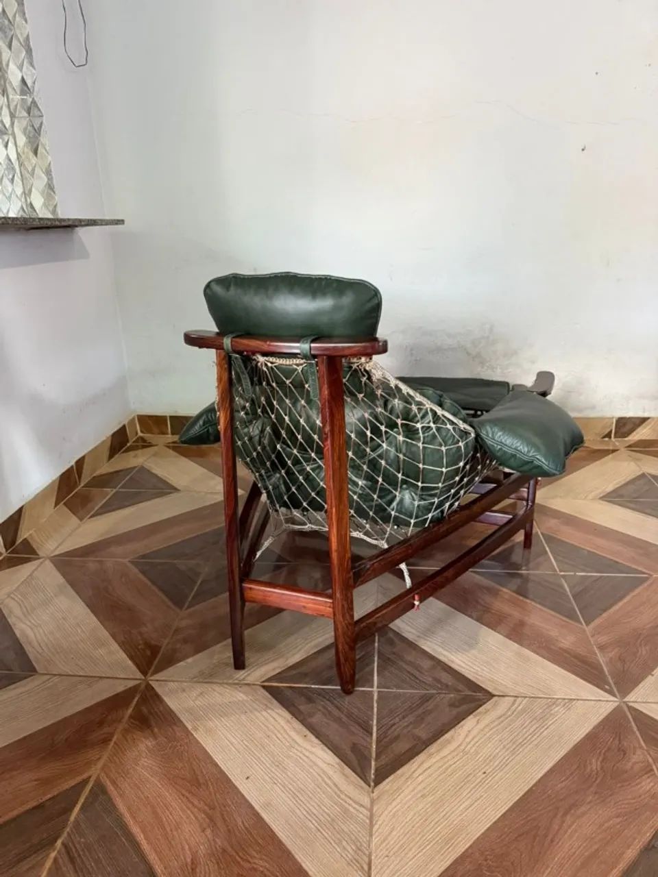 Poltrona Jangada com Puff Jean Gillon - Foto 4
