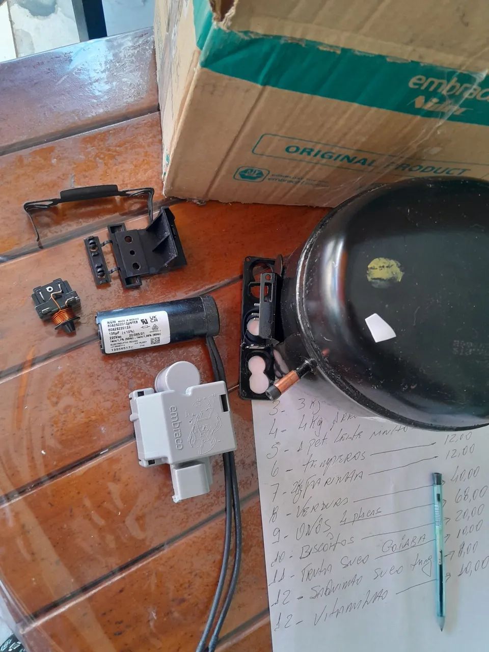 Compressor Embraco 1/3 + NOVO - Foto 3