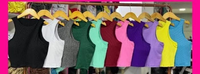 Pacote com 100 croped variados  - Foto 3