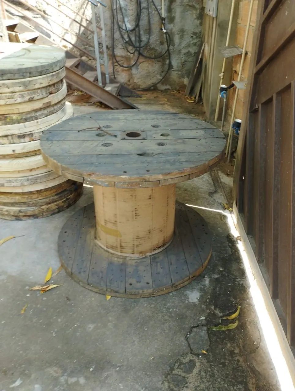 Tampo de Carretel para fazer Mesas - Foto 5