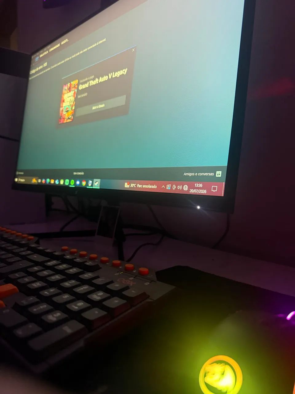 Pc gamer |  Ryzen 5 5600G + GTX 1660 + 16GB de memória - Foto 2