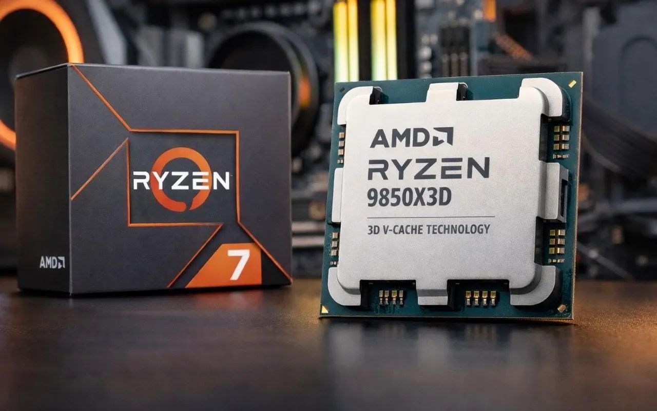 AMD Ryzen 7 9850X3D AM5 Novo