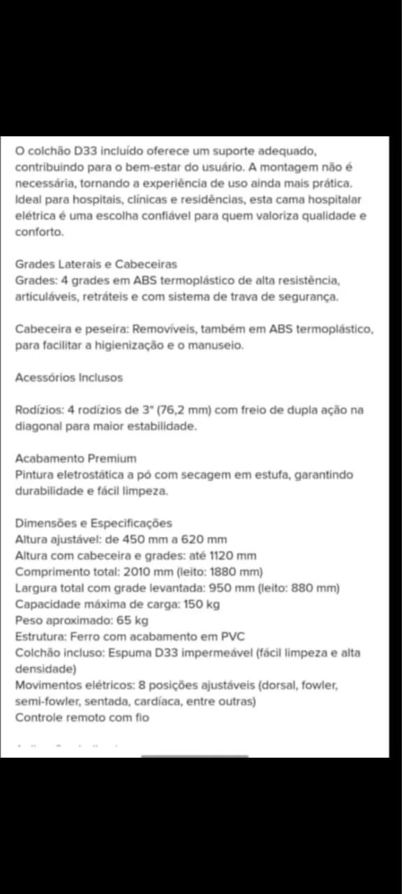 CAMA HOSPITALAR  - Foto 5