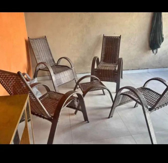 Conjunto de cadeiras para área  - Foto 5