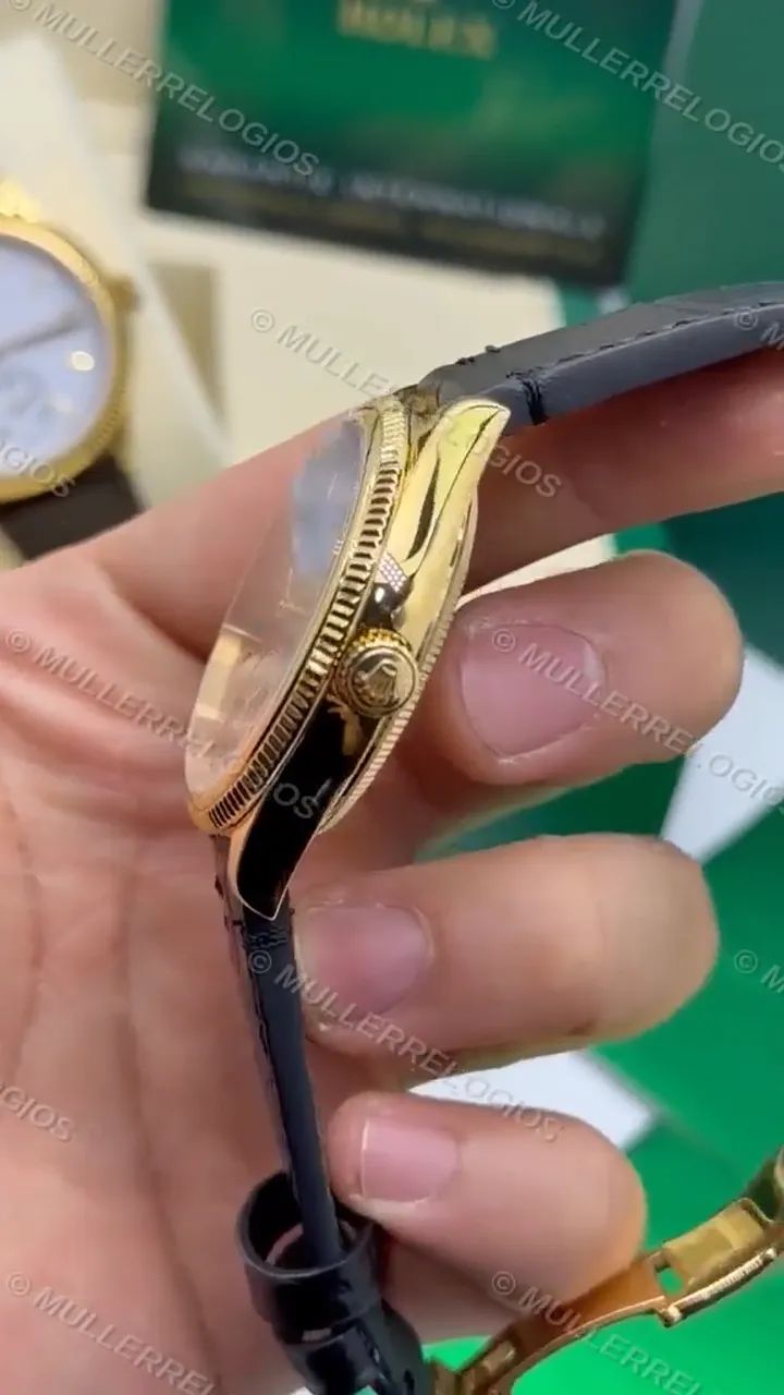 Rolex Vintage 1908 Clone Automático + Caixa Rolex - Foto 5