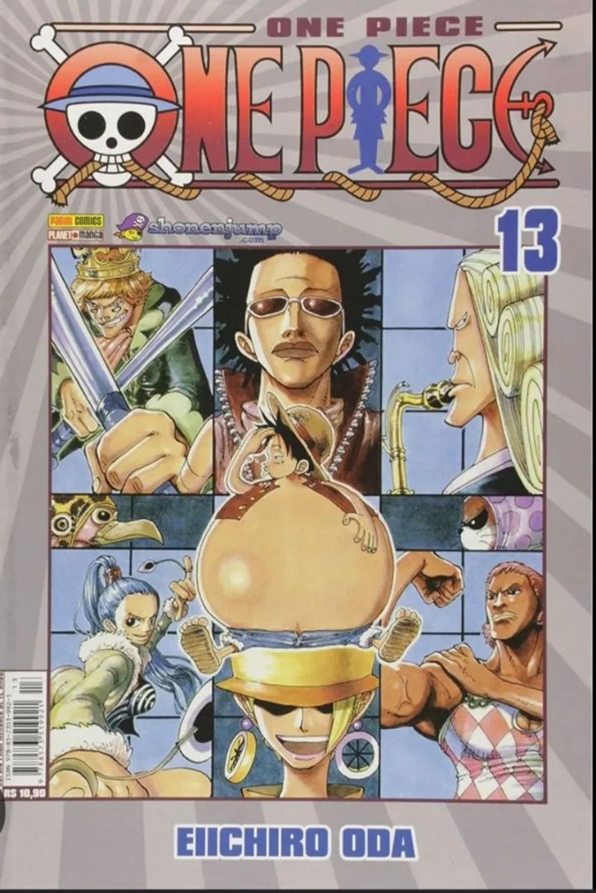 Mangá one prece 13 novo