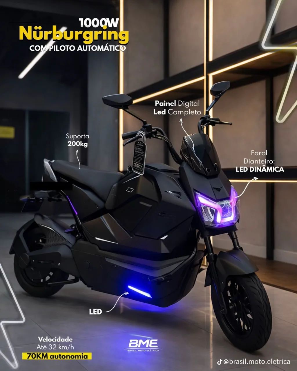 scooter elétrica 