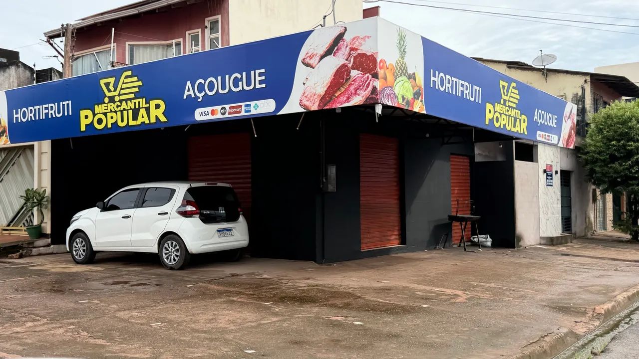 Ponto comercial com casa a de esquina - Foto 4