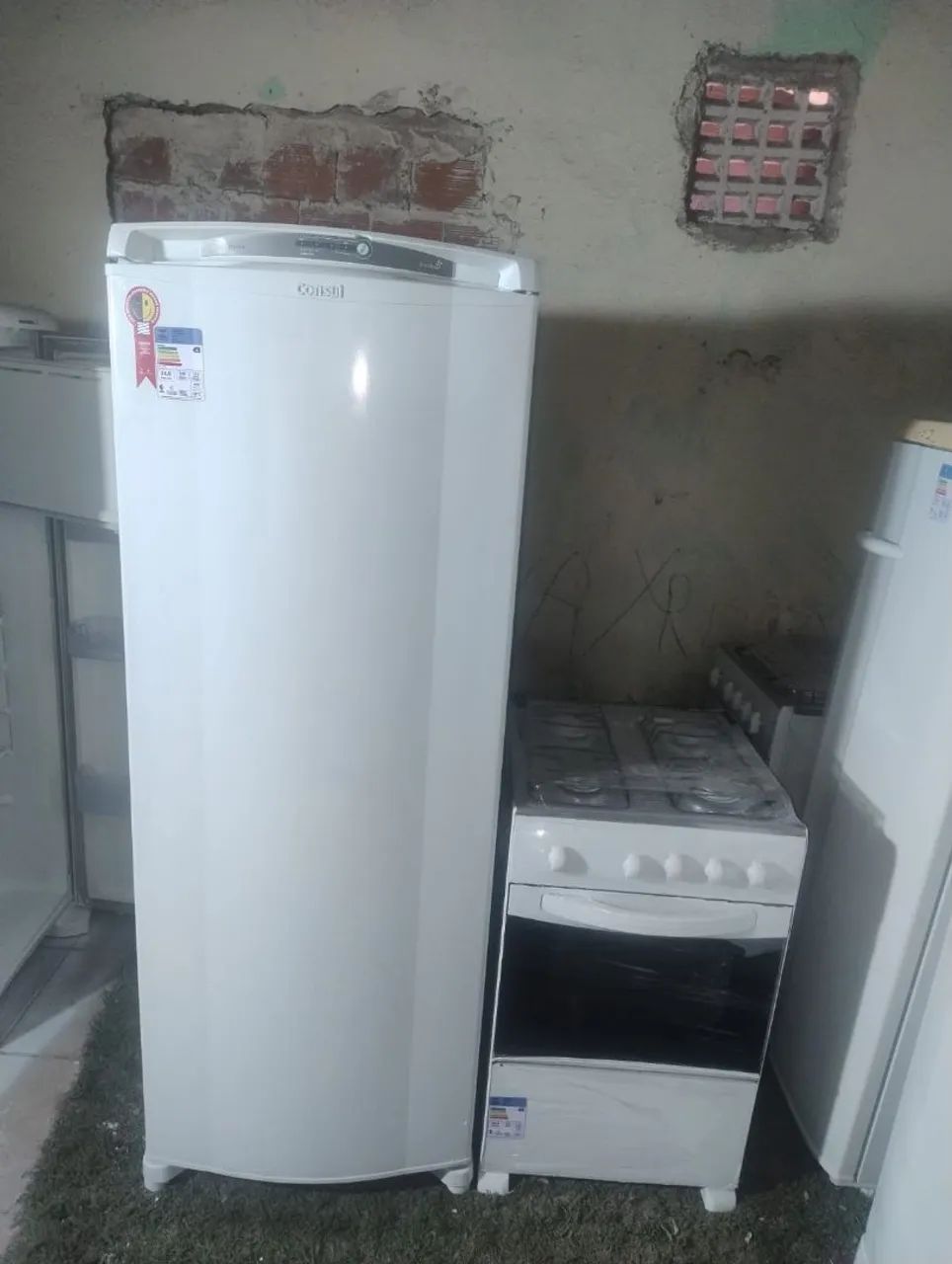 GELADEIRA E FOGÃO 