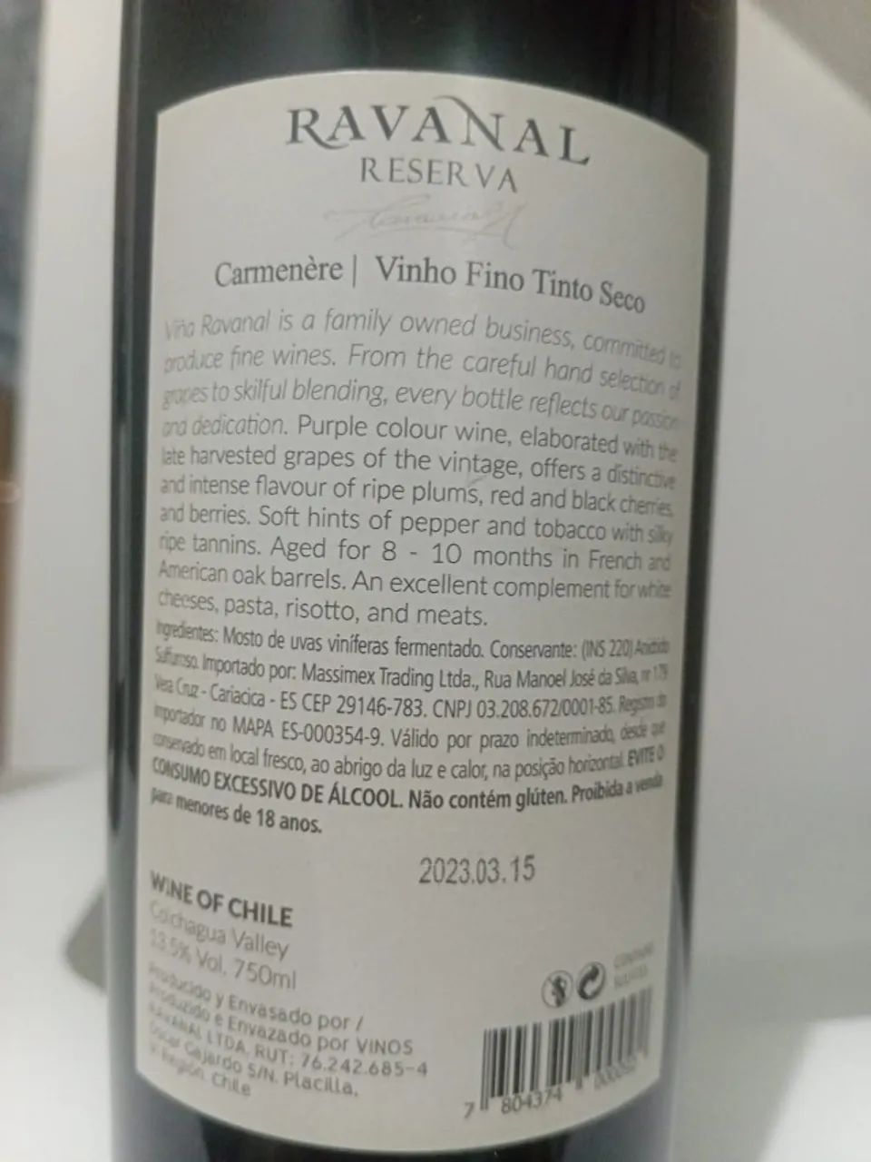 RAVANAL CARMÉNÈRE - Chile - Foto 3