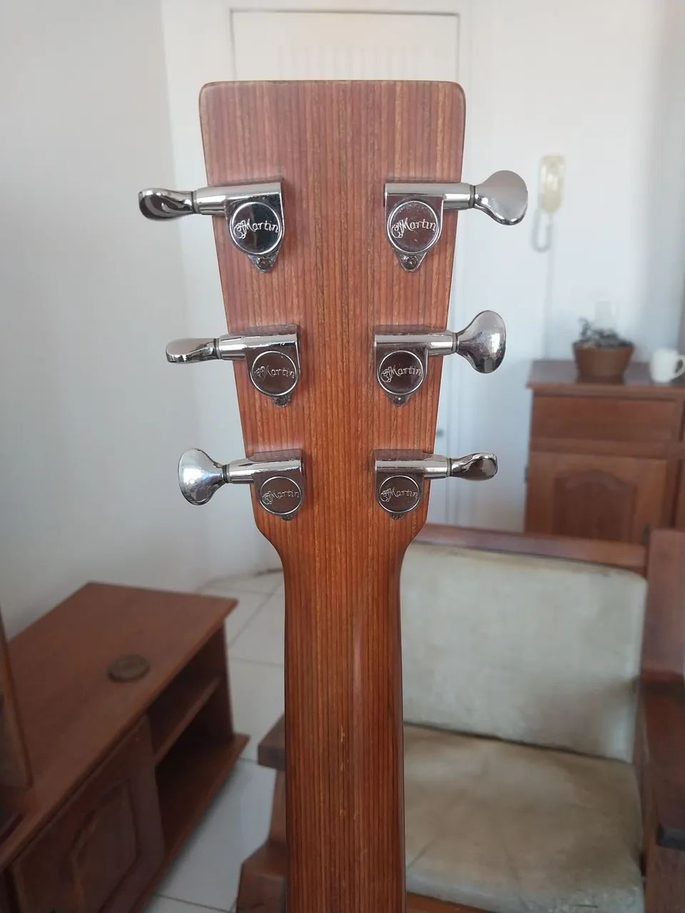 Violão aço Martin OM 1- E - Foto 5