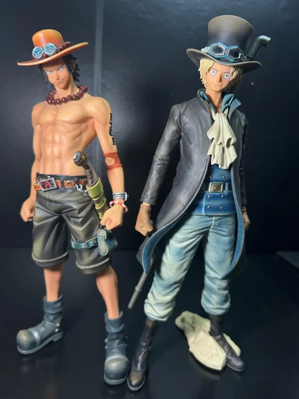 Lote Figures Ace e Sabo - One Piece