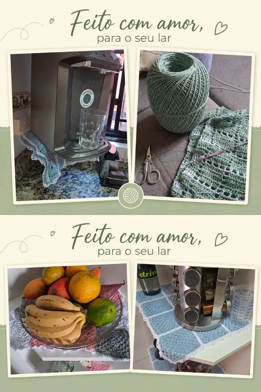 Paninho Croché - Foto 2