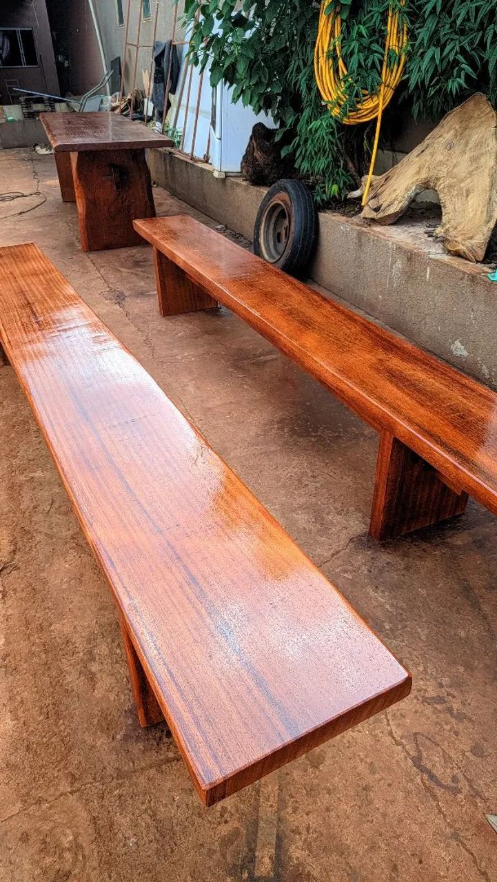 Mesa rustica 3 metros  - Foto 4