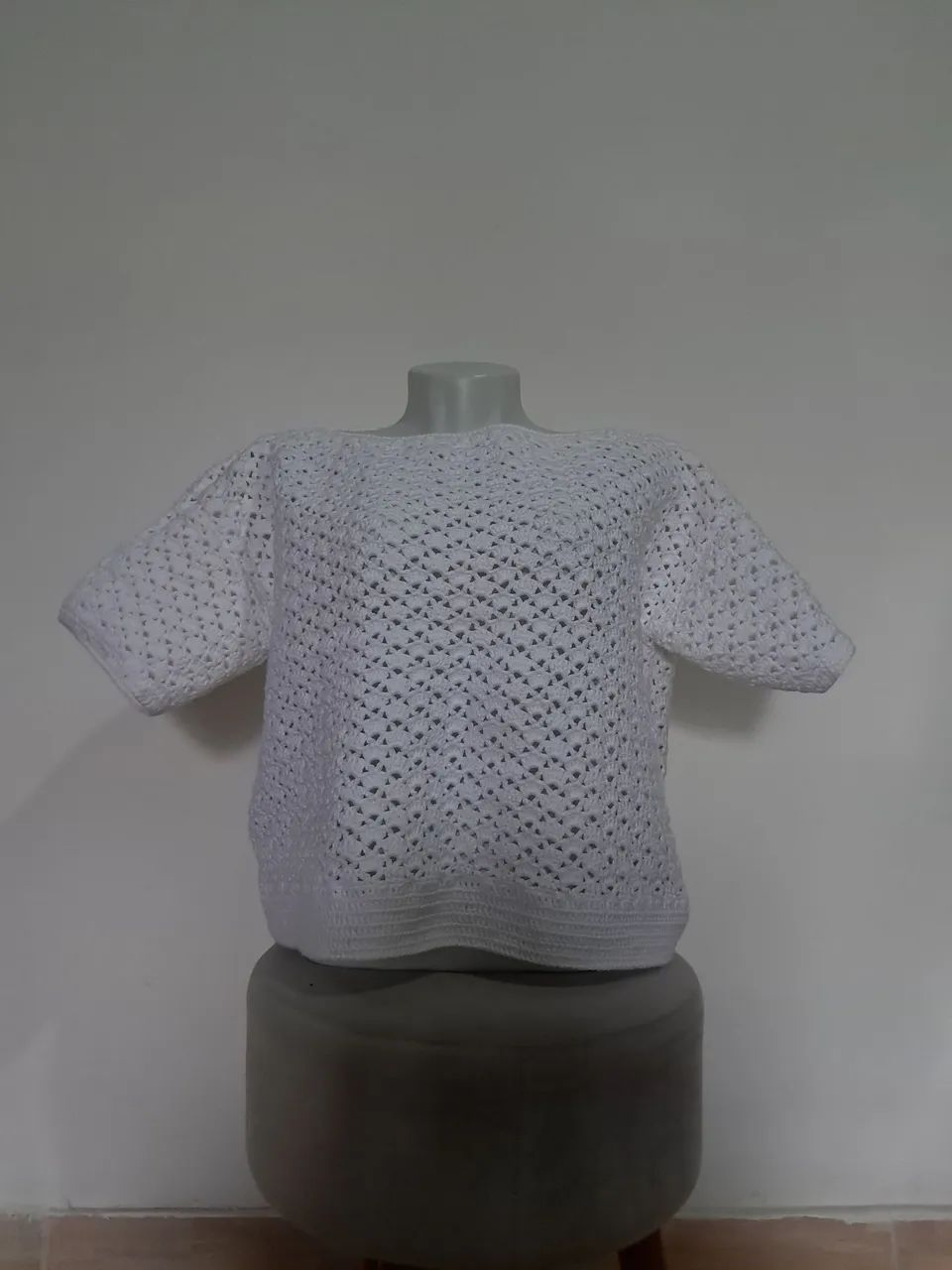 Blusa em crochê 