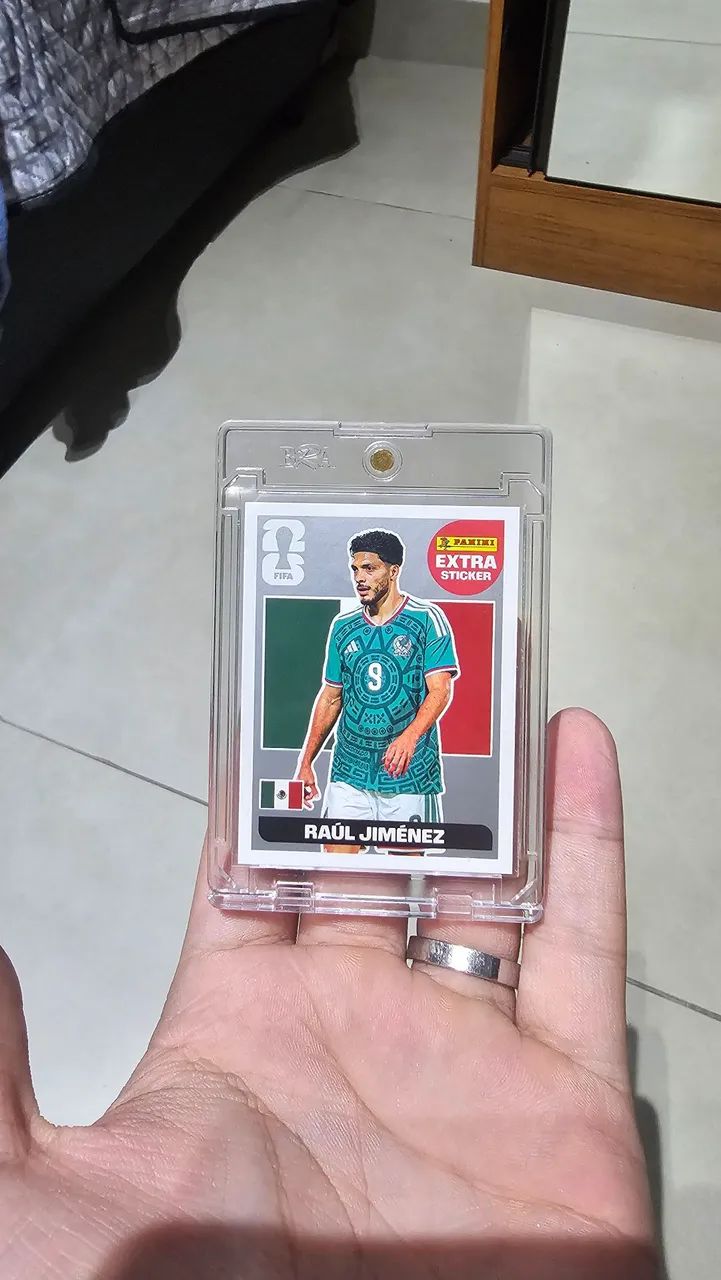 Legend Prata Raúl Jiménez Panini Copa do Mundo 2026
