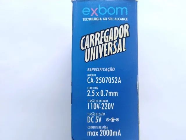 Carregador Universal Exbom Dc 5v - Foto 2
