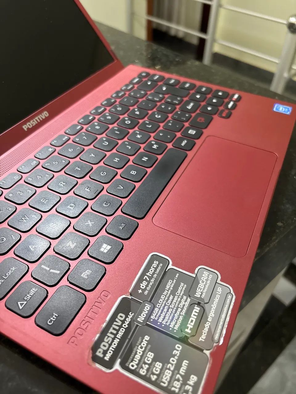 Notebook positivo Motion red Q464C - Foto 2
