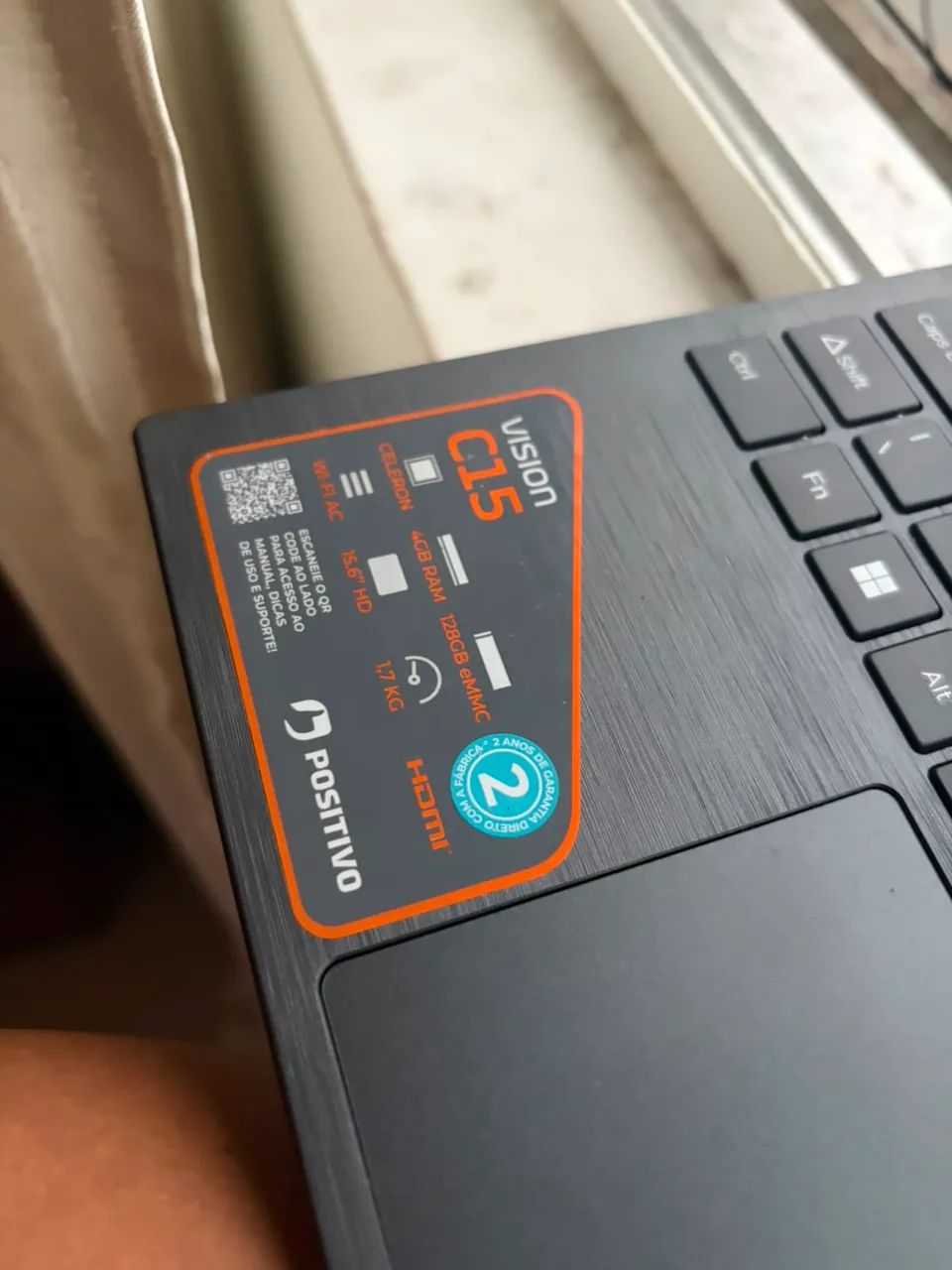Notebook Positivo Vision C15 15,6? | 4GB RAM | 128GB - Foto 4