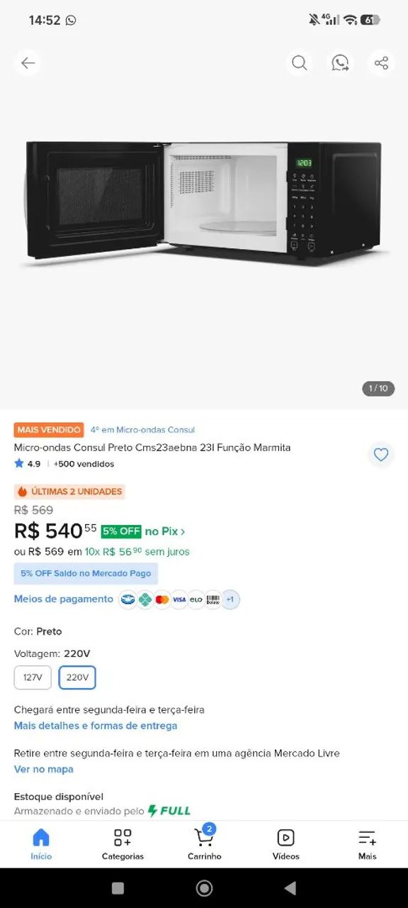 Microondas CONSUL  - Foto 5