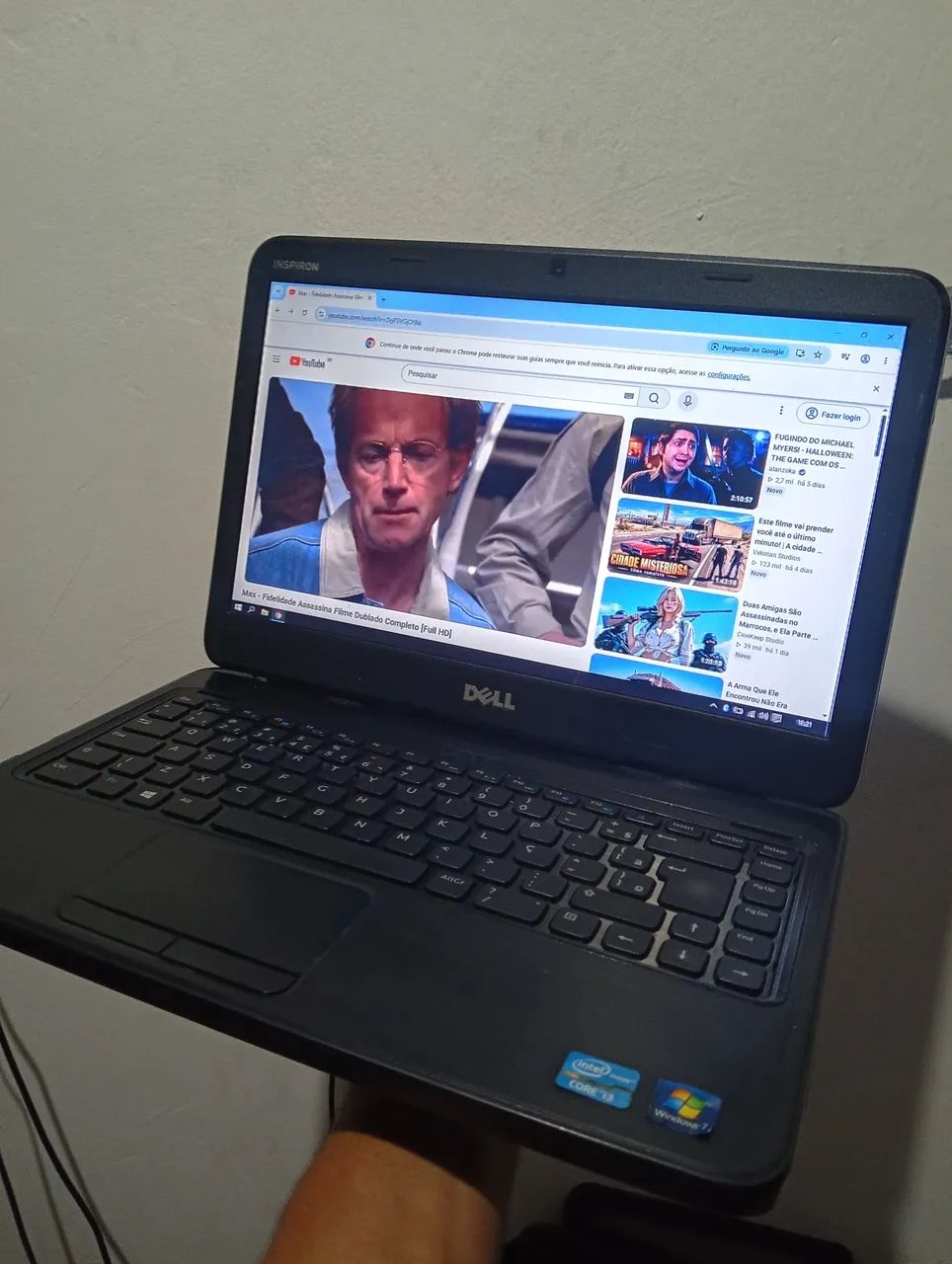 Notebook DELL. CORE I3. 4 GB de memória HD de 500Gb . Funcionando perfeitamente  - Foto 2